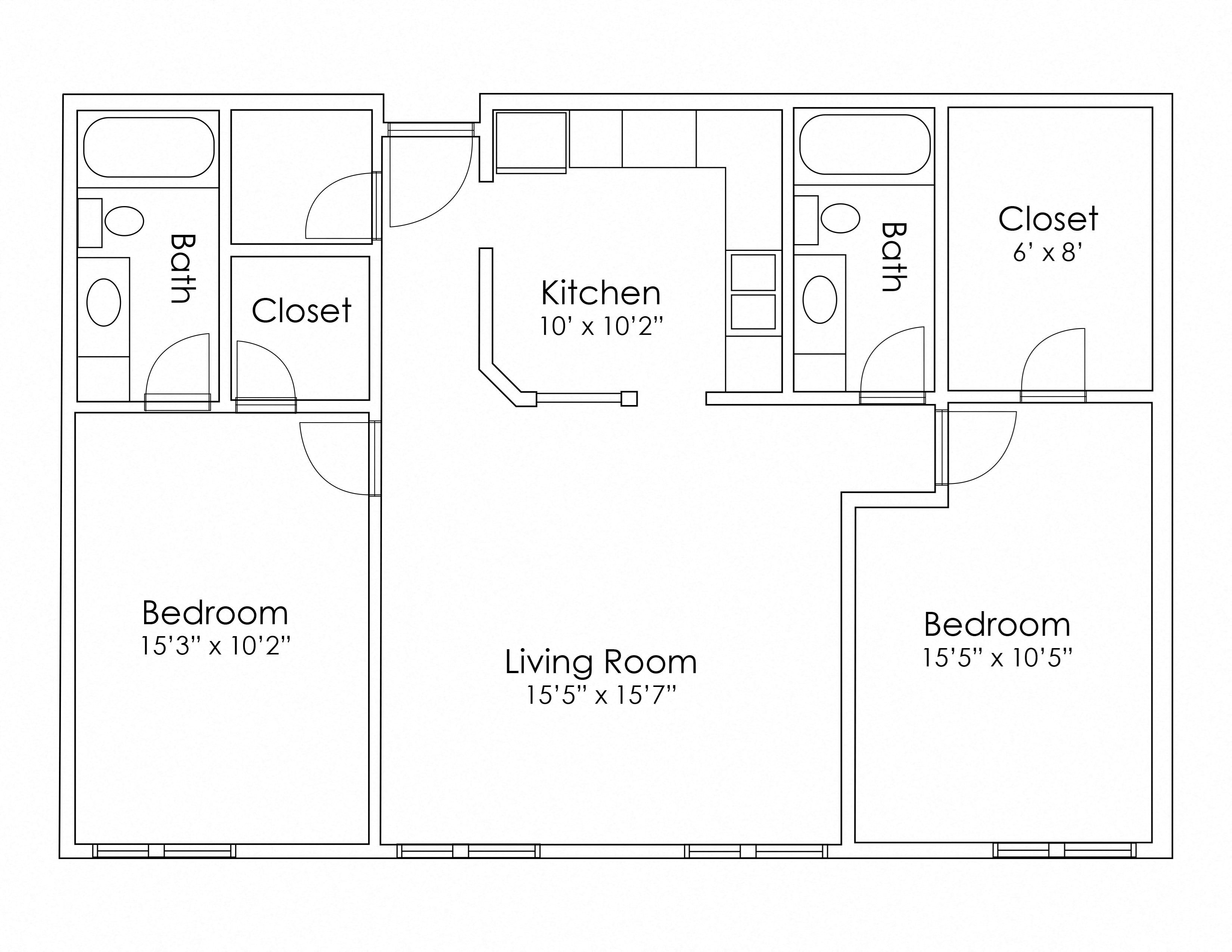 Floor Plans of Oakwood Estates in Sioux Falls, SD